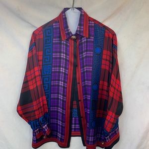 Beautiful Vintage Versace Silk Shirt